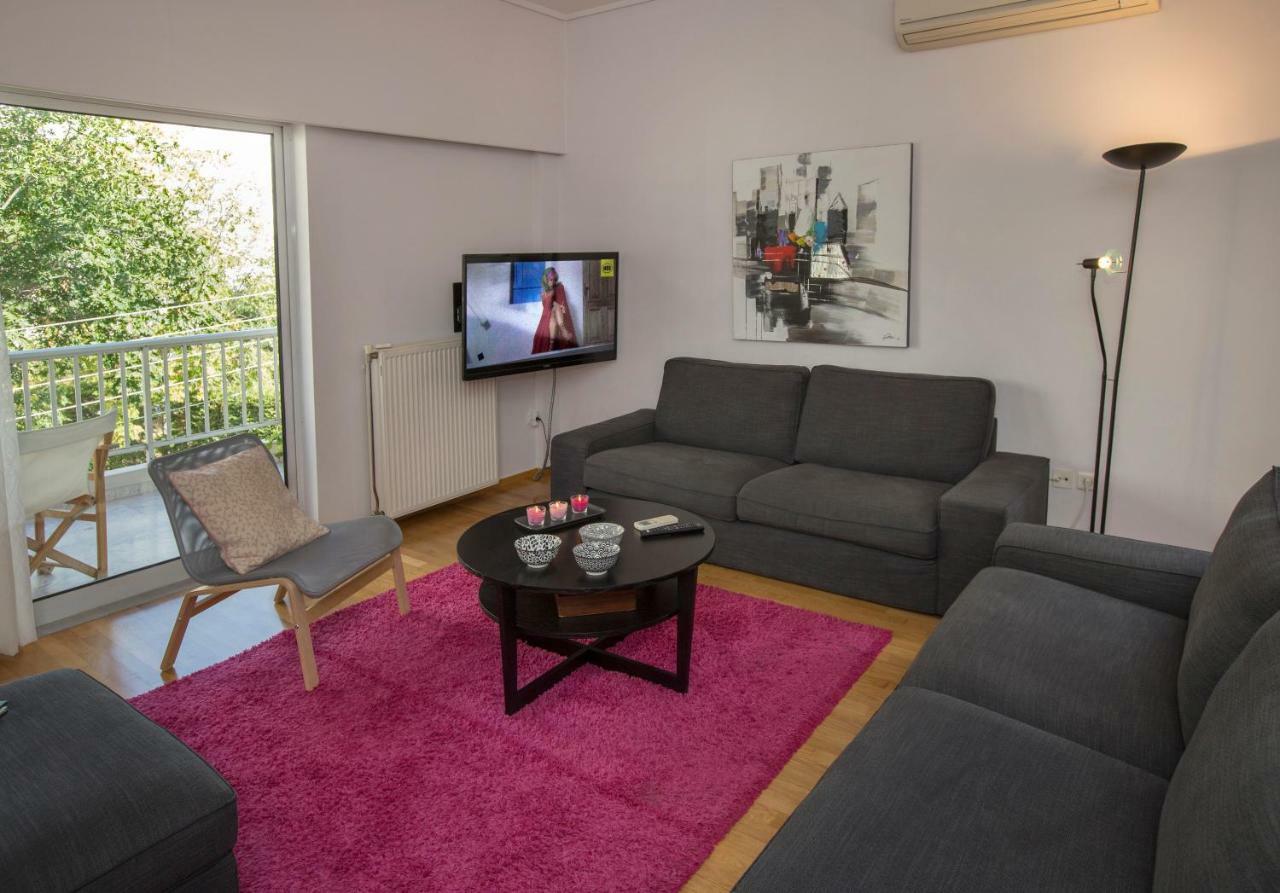 Ferienwohnung Familygroupflat Athen Exterior foto