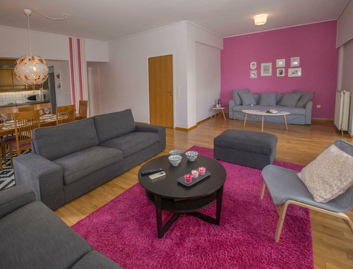 Ferienwohnung Familygroupflat Athen Exterior foto