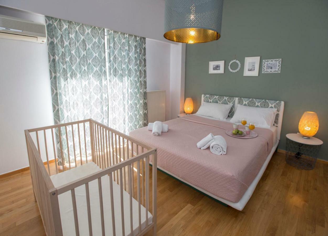 Ferienwohnung Familygroupflat Athen Exterior foto